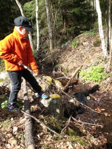 Leka vid en vårbäck, något barn gillat sedan urminnes tider