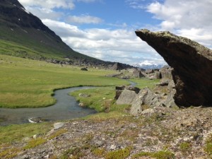 Vy över Kärkevagge