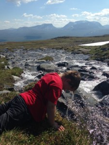 Allt vatten går att dricka eller varför inte doppa huvudet för att svalka sig om det är väldigt varmt...