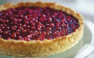 chokladkolapaj med lingon