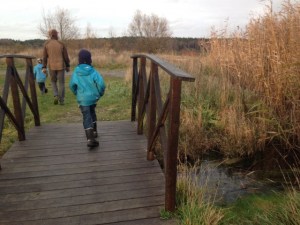 Många roliga små broar...